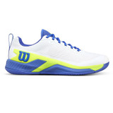 Wilson Rush Pro 4.5 Mens Tennis Shoe - White/Amparo Blue Soft Yellow