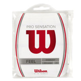 Wilson Pro Sensation White Overgrip (12 pack)