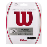 Wilson Synthetic Gut Power 17G Black Tennis String