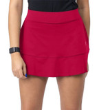 Sofibella Athletic Core 13 inch Skirt - Maroon