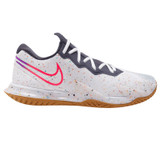 Nike Court Zoom Vapor Cage 4 Mens Tennis Shoe - White/Laser Crimson/Gridiron/Wheat