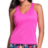 Lucky in Love PS I Love You Clubhouse Tank Top - Mulberry