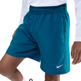 Nike Boys Dri Fit Short - Green Abyss/White