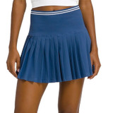 Wilson Midtown Tennis Skirt - Court Blue/Bright White