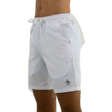 Penguin Solid Tennis Short - Bright White