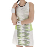 Lotto Tech 1 D4 Dress - Bright White/Sharp Green