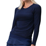 Lucky in Love Core Active Seamless Long Sleeve - Midnight