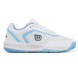 Wilson CourtGlide Womens Tennis Shoe - White/Airy Blue/Navy Blazer