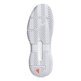 adidas Sole Match Control 2 Mens Tennis Shoe - White/Black/Lucid Orange - 2