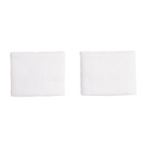 adidas Tennis Wristband - White/Pure Orange - 2