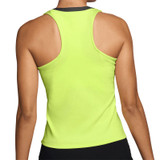 Nike Court Advantage Tank Top - Light Lemon Twist/Black - 2