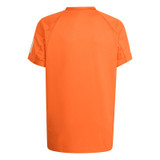 adidas Club 3 Stripe Boys Tee Shirt - Pure Orange - 2