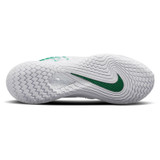 Nike Court Zoom Vapor Cage 4 Mens Tennis Shoe - White/Clover - 2
