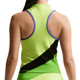 Nike Court Slam Tank Top - Light Lemon Twist/Black/Mean Green - 2