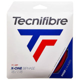Tecnifibre X-One Biphase 18G Tennis String - Red