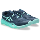 Asics Resolution X Mens Tennis Shoe - Night Sky/Illuminate Mint