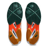 Asics Sonicsmash FF Mens Padel Shoe - White/Energy Orange