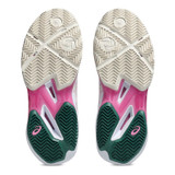 Asics Sonicsmash FF Womens Padel Shoe - White/Jewel Green