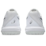 Asics Gel Dedicate 9 Womens Tennis Shoe - White/Pure Silver