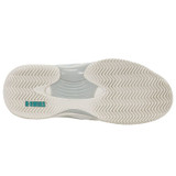 K-Swiss Hypercourt Express 3 Womens Clay Tennis Shoe - Blanc de Blanc/Glacier Grey/Baltic