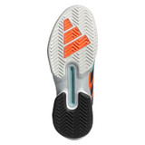 adidas Adizero Ubersonic 5 Mens Tennis Shoe - Flash Aqua/Core Black/Lucid Orange