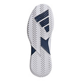 adidas Defiant Speed 2 Mens Tennis Shoe - White/Dark Blue/Core Black