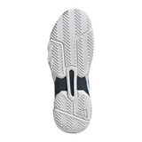 adidas CourtJam Control 3 Mens Tennis Shoe - White/Dark Blue/Cyber Metallic