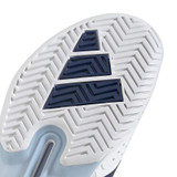 adidas Adizero Ubersonic 5 Womens Tennis Shoe - White/Dark Blue/Crystal Sky