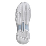 adidas CourtJam Control 3 Womens Tennis Shoe - White/Crystal White/Silver Metallic