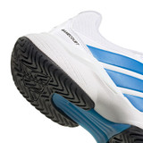 adidas Gamecourt 3 Mens Tennis Shoe - White/Lucid Ray Blue/Core Black