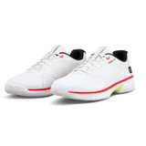 Wilson Rush Lite 5 Mens Tennis Shoe - White/Black/Infrared
