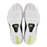 Wilson Rush Tour 5 Mens Clay Tennis Shoe - Black/White/Safety Yellow