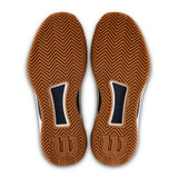 Wilson Intrigue Tour Womens Clay Tennis Shoe - Vanilla Ice/Navy Blazer/Gum
