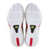 Wilson Rush Tour 5 Mens Clay Tennis Shoe - White/Black/Inftrared