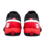 Wilson Rush Pro 5 Mens Clay Tennis Shoe - Black/Infrared/White