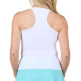 Sofibella Staples Racerback Tank Top - White