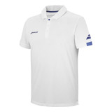 Babolat Play Polo Boys Shirt - White
