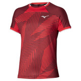 Mizuno Shadow Graphic Tee - Sun Dried Tomato