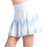 Lucky in Love Lavish Lane Girls Skipper Skirt - White