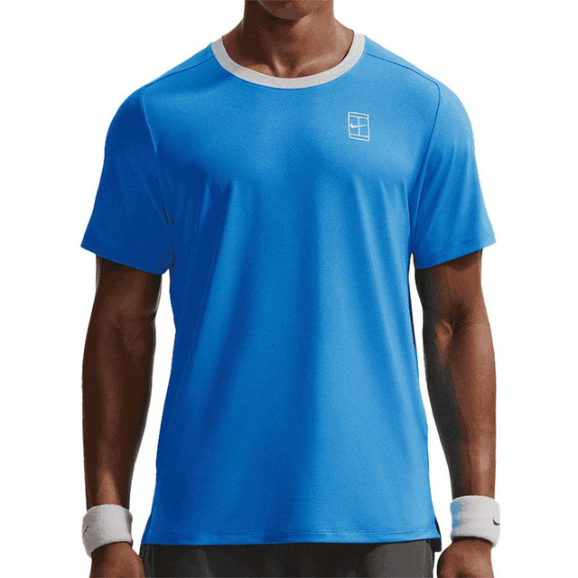 Nike Court Advantage Crew - Light Photo Blue/Hydrogen Blue/White