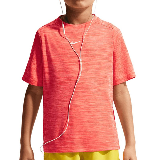 Nike Boys Dri Fit Crew - Turf Orange/White
