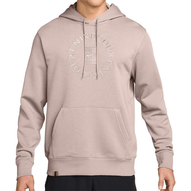 Nike Court Heritage Hoodie - Silt Red