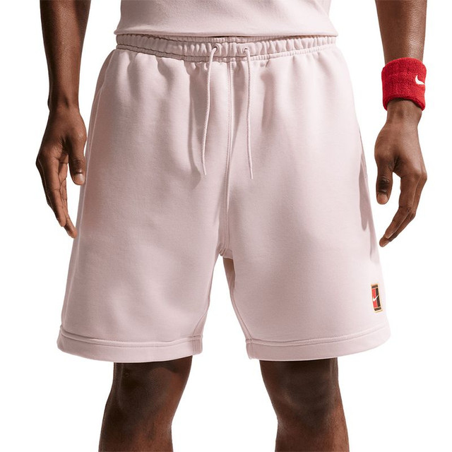 Nike Court Heritage Fleece Short - Silt Red
