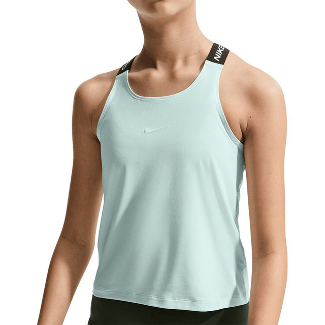 Nike Girls Pro Dri Fit Tank Top - Barely Green/Black/White