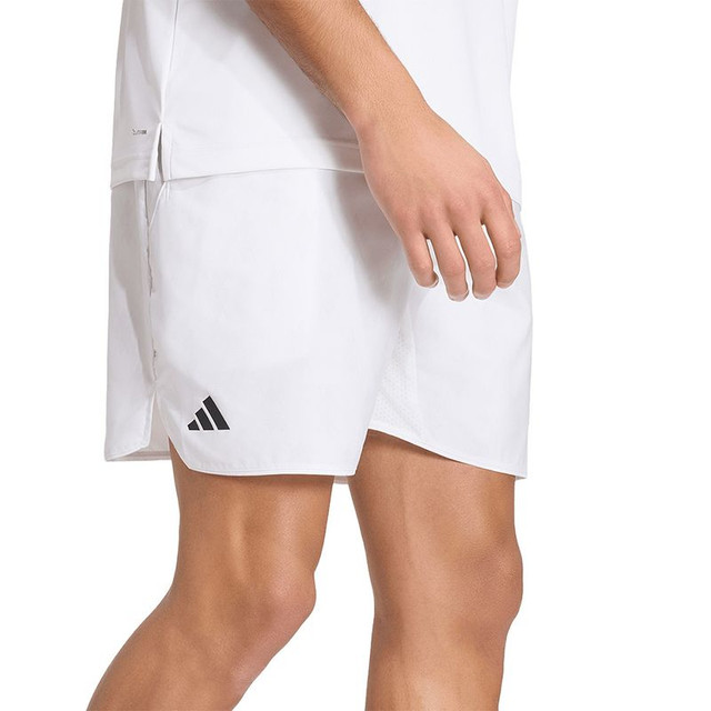 adidas Club Graphic 7 inch Short - White/Dash Grey