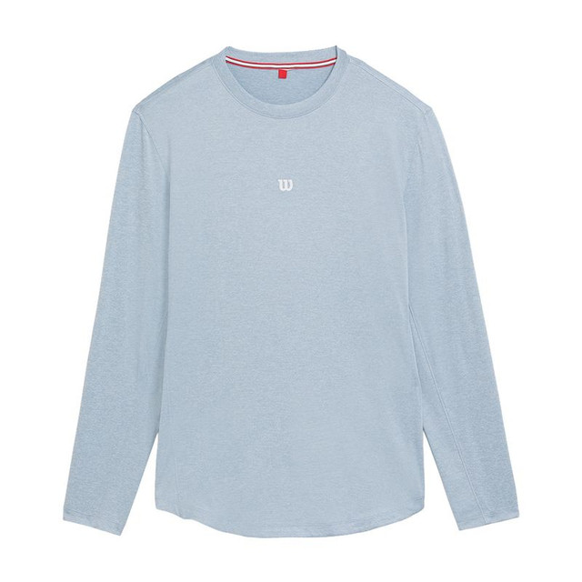 Wilson Everyday Performance Long Sleeve Tee Shirt - Blue Fog