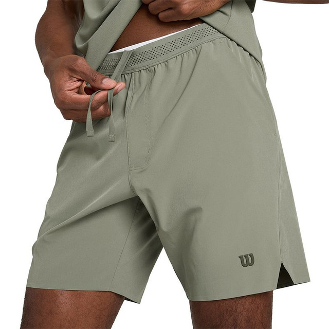Wilson Tournament v2 7 inch Short - Vetiver Gray