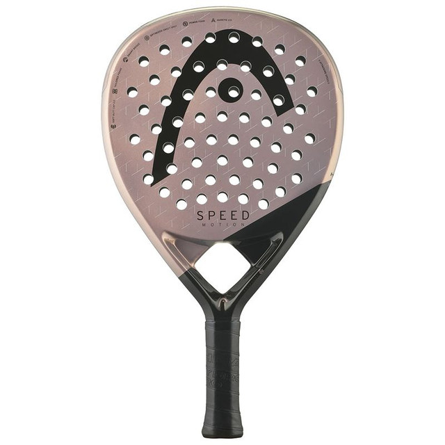 Head Speed Motion Padel Racket - Metallic Pink/Black