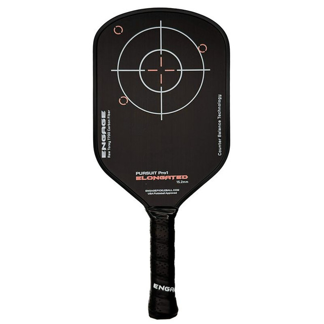 Engage Pursuit Pro1 Elongated 15.2 Red Pickleball Paddle