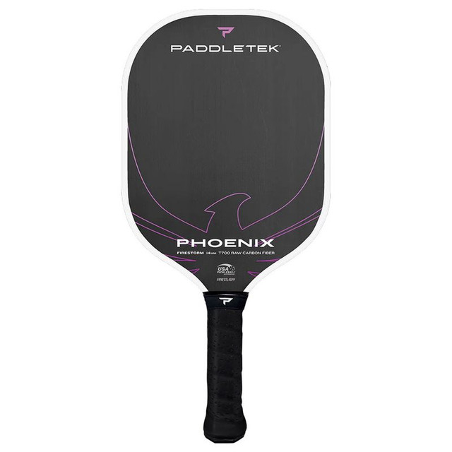 Paddletek Phoenix Firestorm Purple 14mm Pickleball Paddle